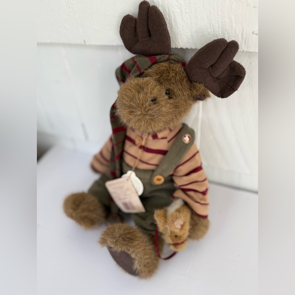 Vintage Boyds Bears Morton Elfbeary Moose - Picture 8 of 9